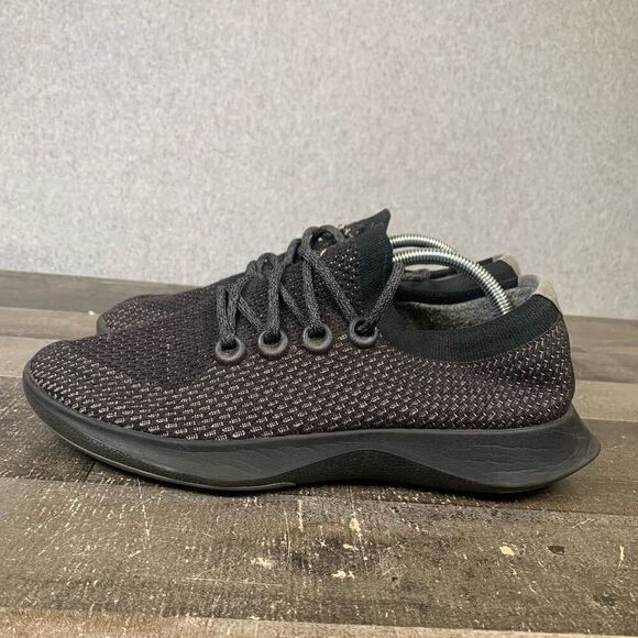 Allbirds Men’s Size 11 Tree Dasher Comfort Athletic Shoes Black Lace Up Sneakers main image 6
